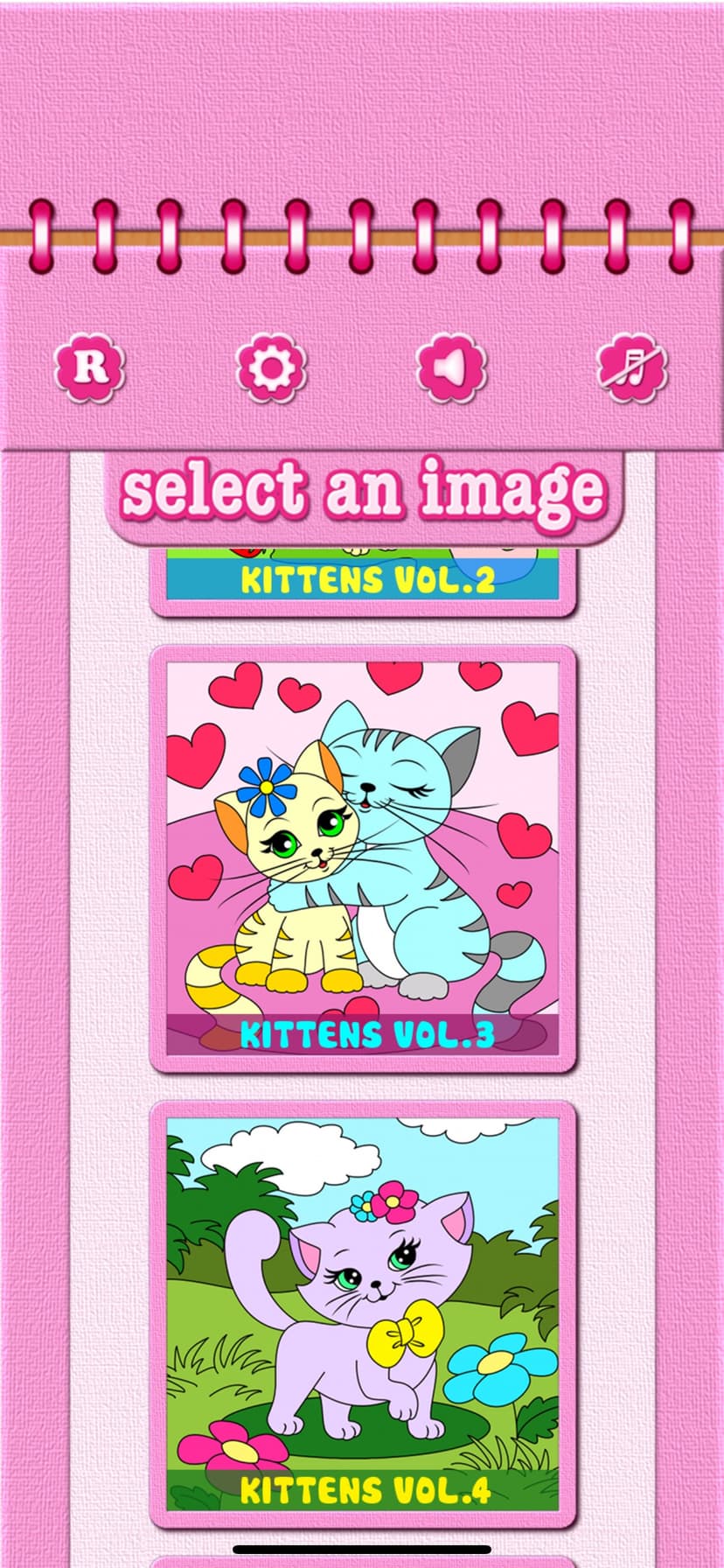 Cat Kitty Kitten Coloring Book screenshot 3 - screenshot