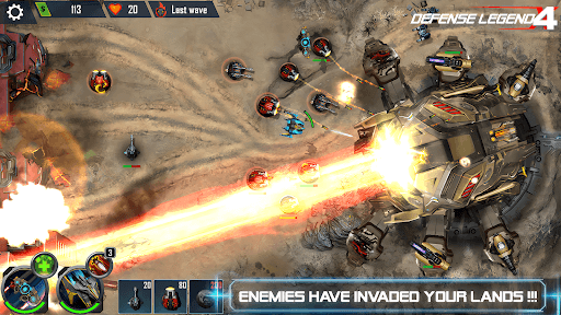 Defense Legend 4: Sci-Fi TD screenshot 1 - screenshot