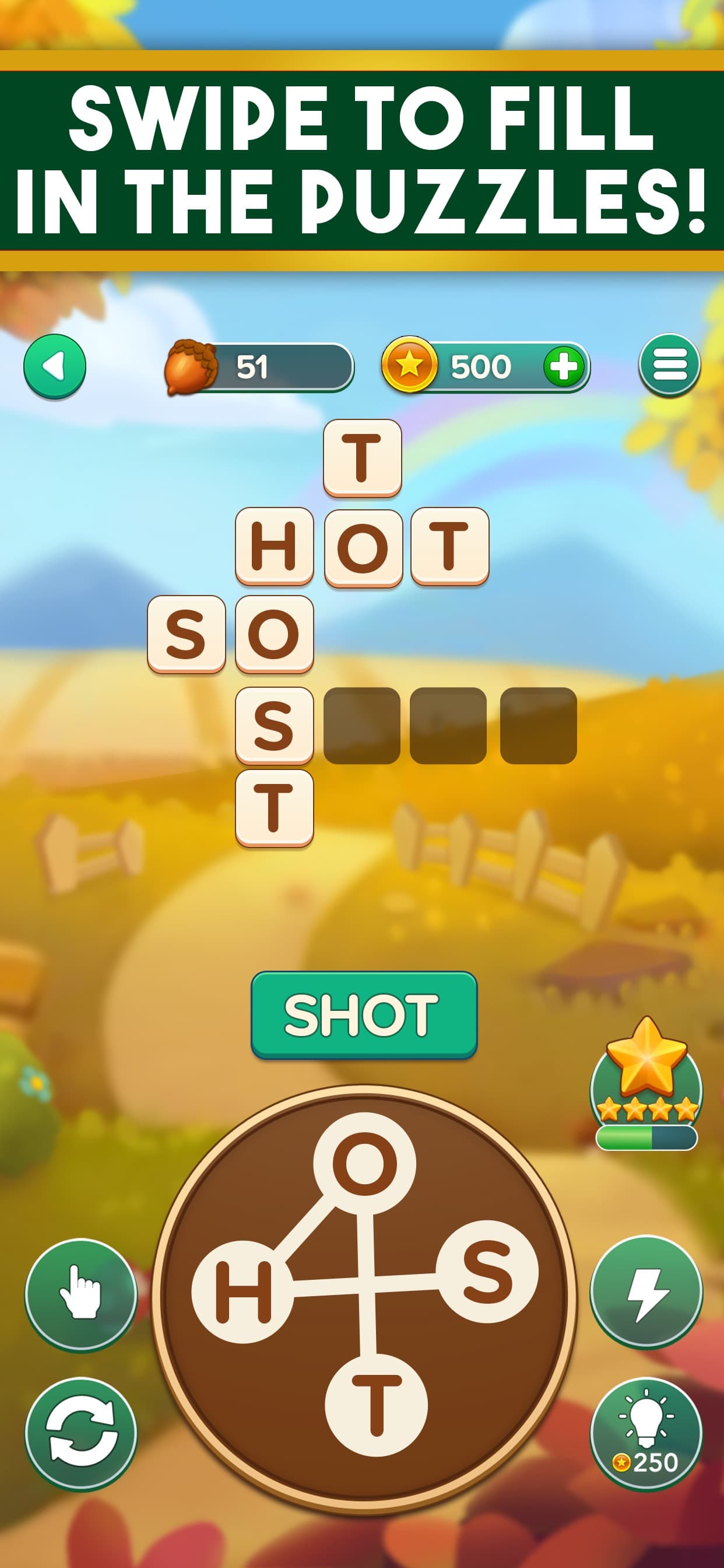 Word Nut Crossword Puzzle Game screenshot 4 - screenshot
