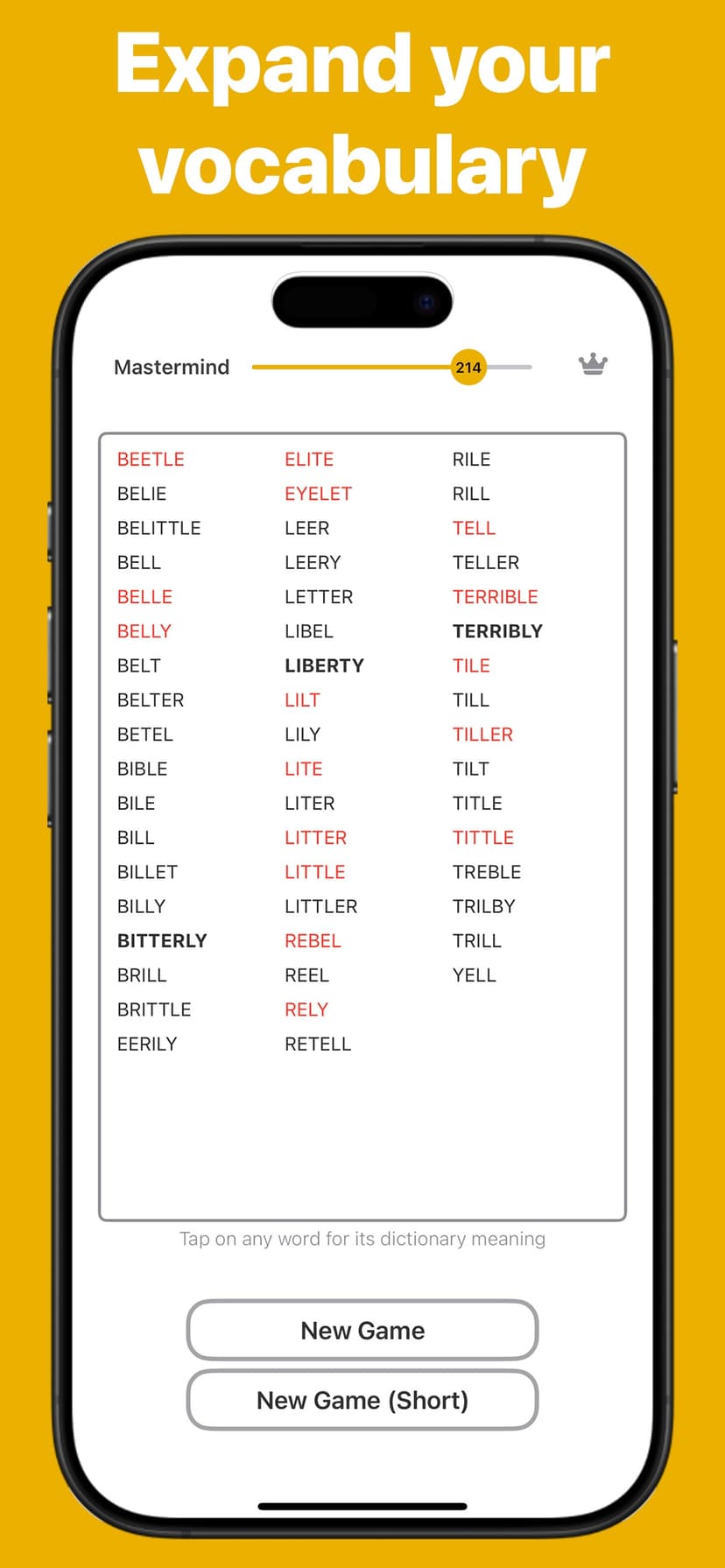 Spelling Queen Pangrams screenshot 3 - screenshot