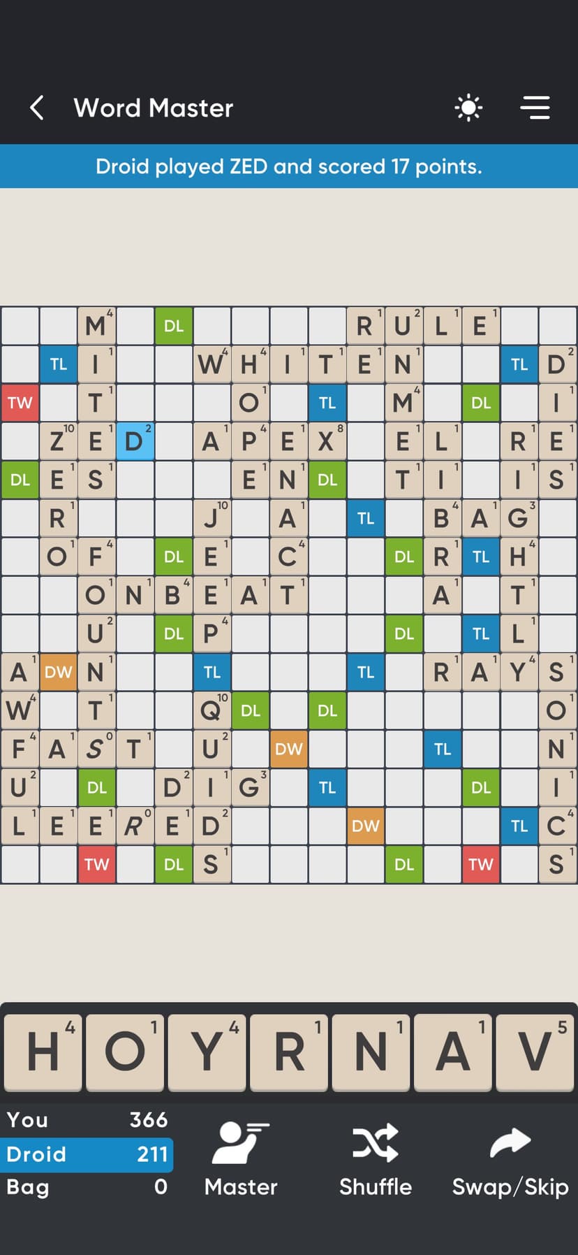 Word Master - Classic screenshot 1 - screenshot