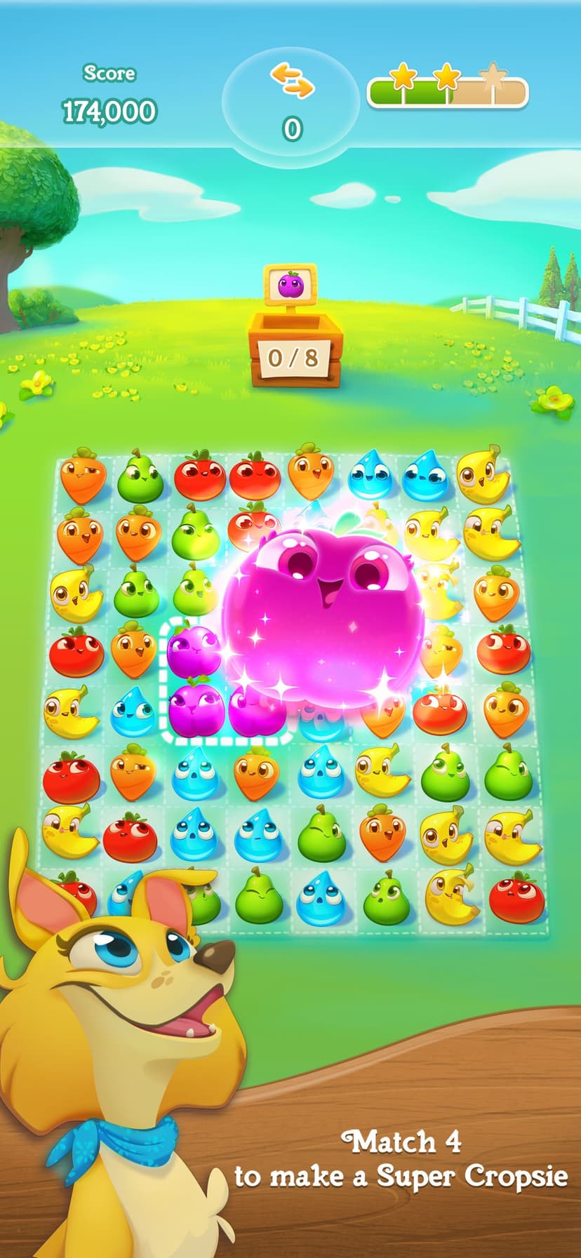 Farm Heroes Super Saga screenshot 1 - screenshot