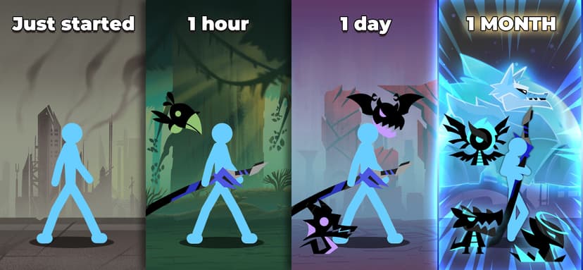 Epic Stickman: RPG Idle War screenshot 2 - screenshot
