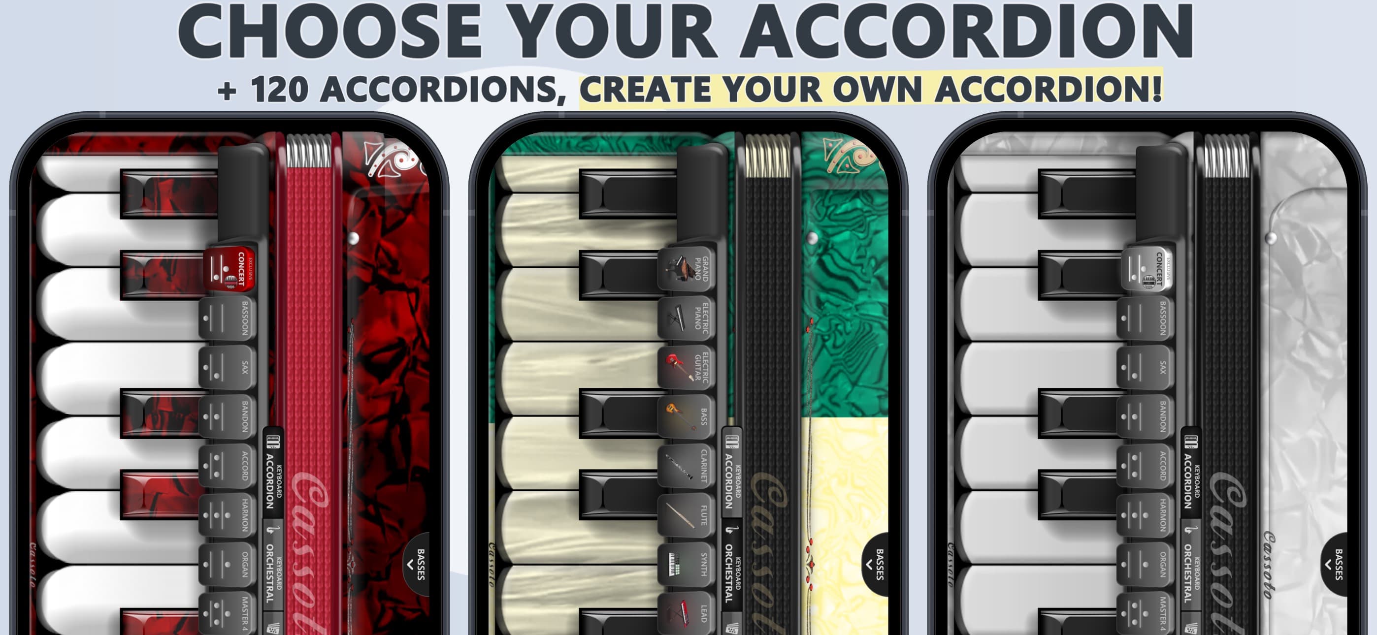 Accordion Piano Cassoto screenshot 3 - screenshot