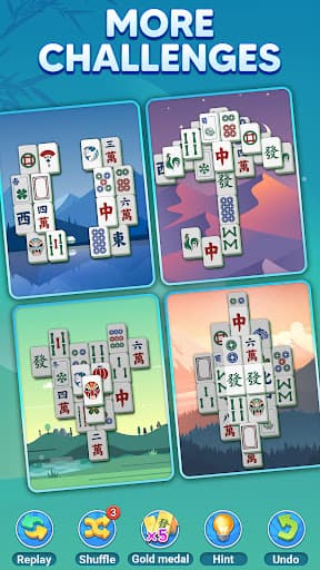 Mint Mahjong:Puzzle Tile Match screenshot 5 - screenshot