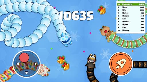 Sneak Snake-Slither Worm Game screenshot 11 - screenshot