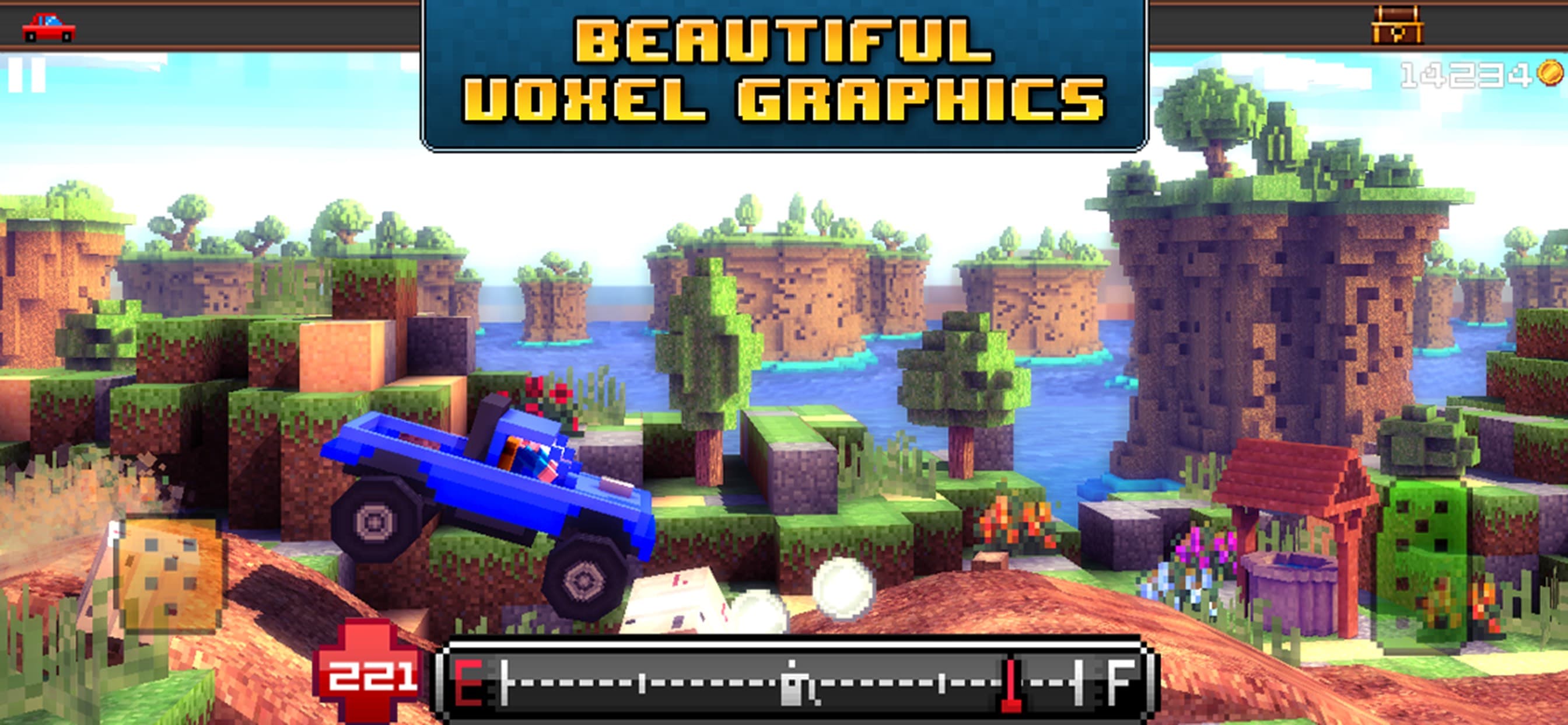 Blocky Roads Adventure screenshot 4 - screenshot