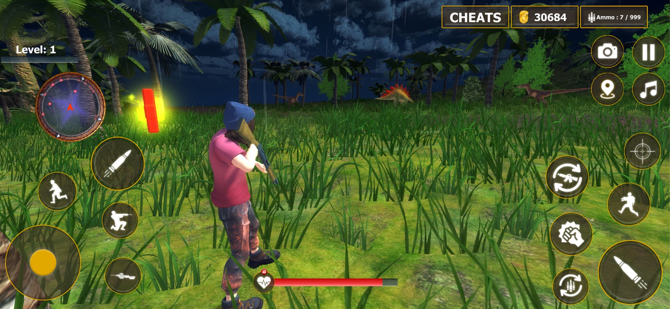 Animal Battle: Jungle Fight 3D screenshot 2 - screenshot