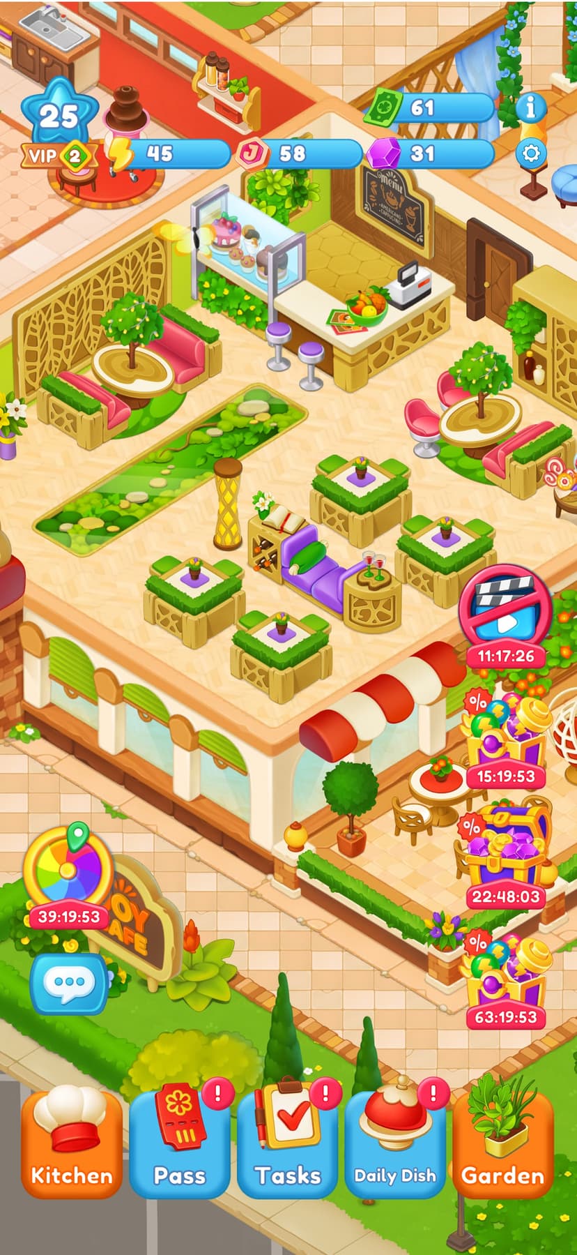 Joy Cafe: Tasty Merge Game screenshot 6 - screenshot