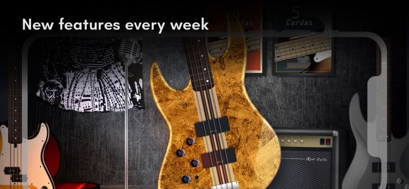 Real Bass electric bass guitar screenshot 3 - screenshot
