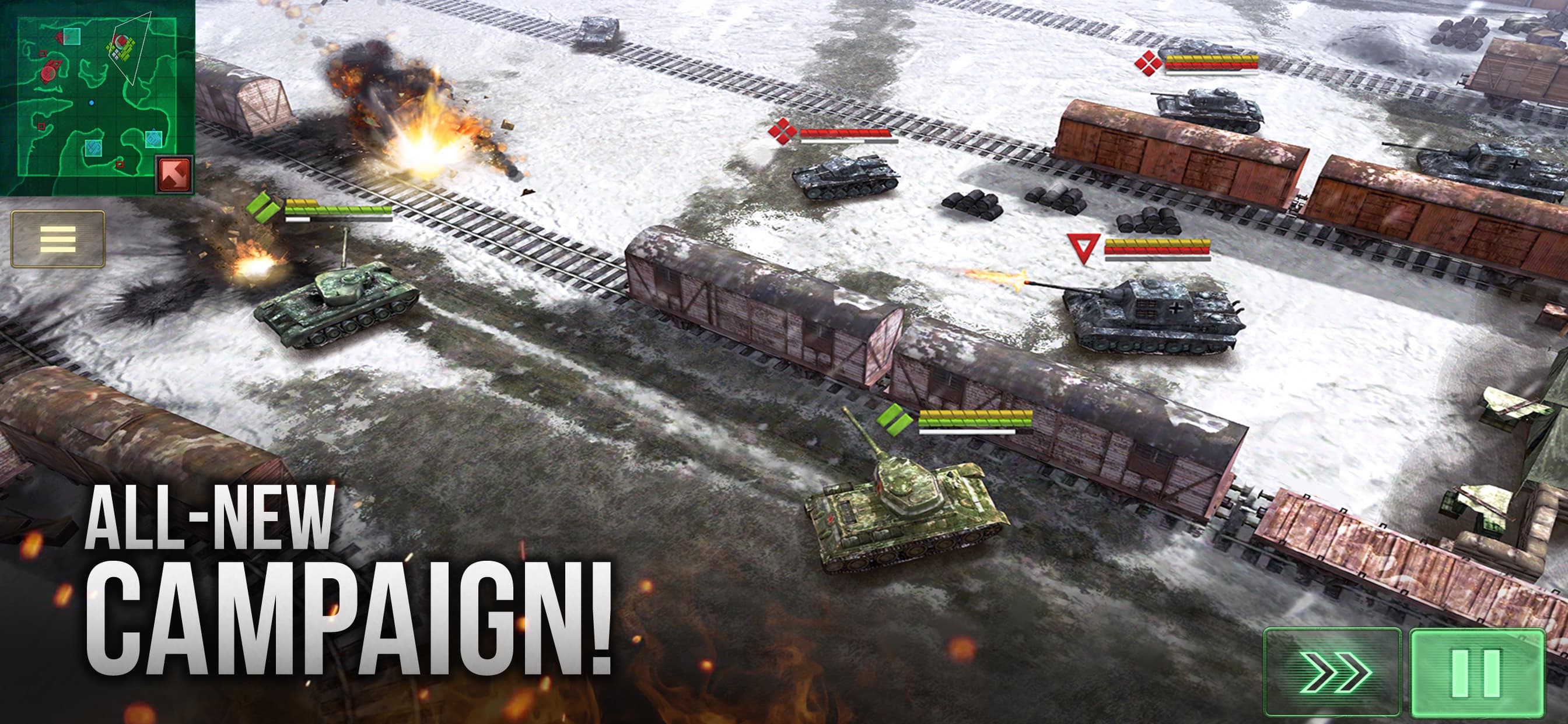 Armor Age: Tank Wars screenshot 1 - screenshot
