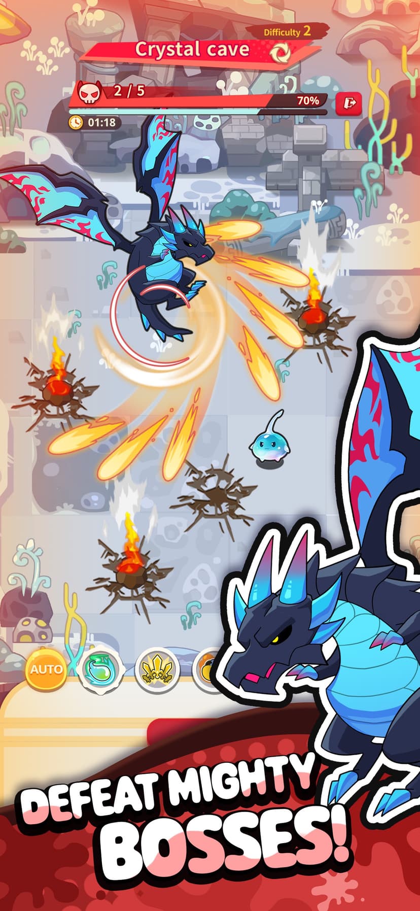 Pew Pew Slime - Idle RPG screenshot 2 - screenshot