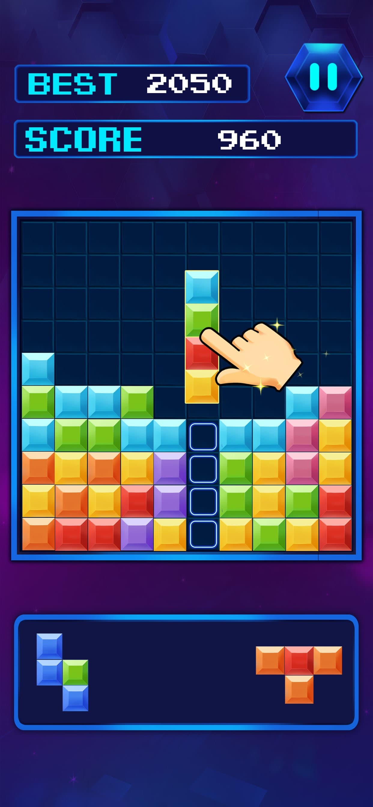 Fun Block Brick Puzzle screenshot 4 - screenshot