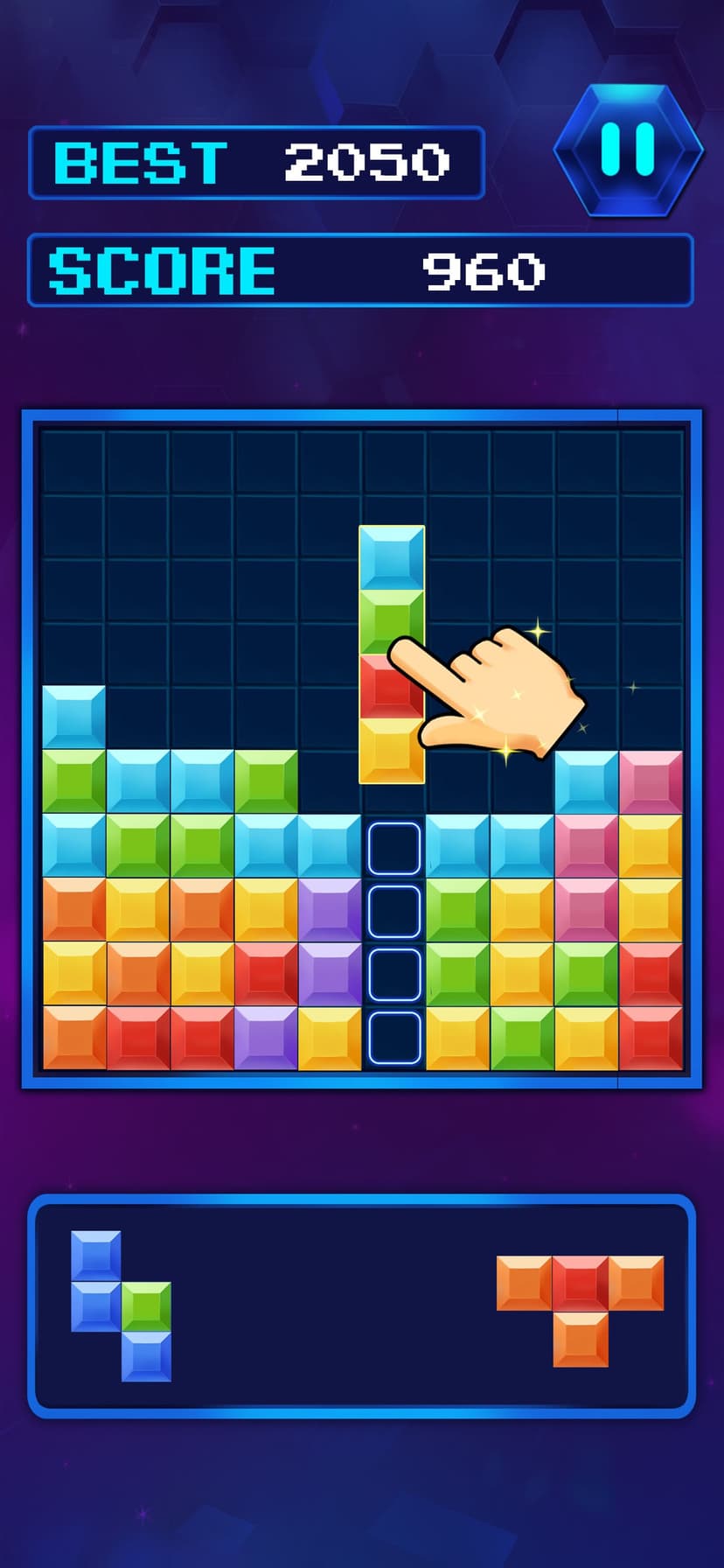 Fun Block Brick Puzzle screenshot 4 - screenshot
