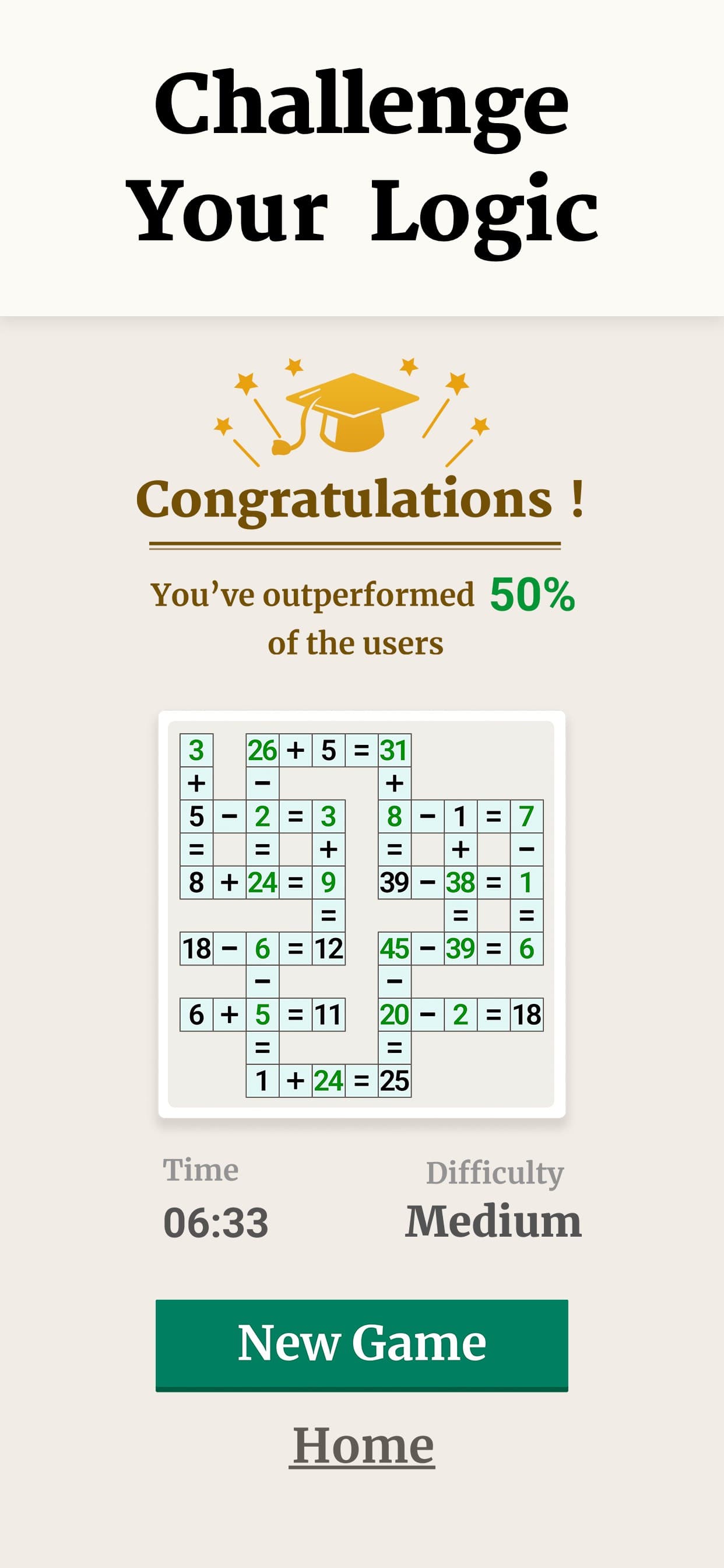 Vita Math Puzzle for Seniors screenshot 5 - screenshot