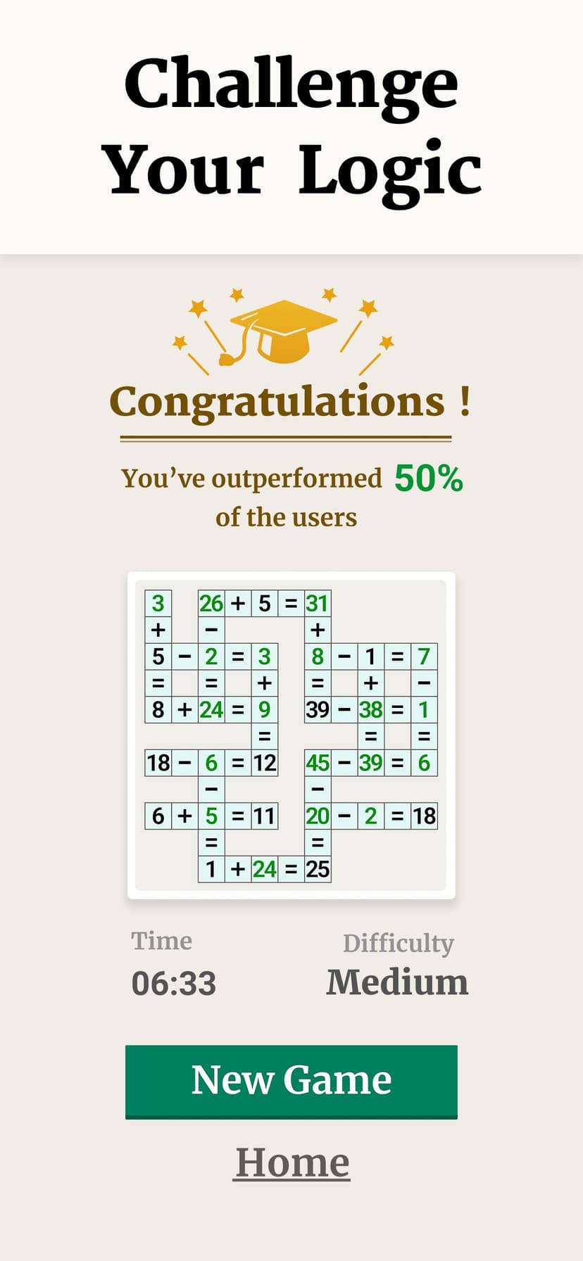 Vita Math Puzzle for Seniors screenshot 5 - screenshot