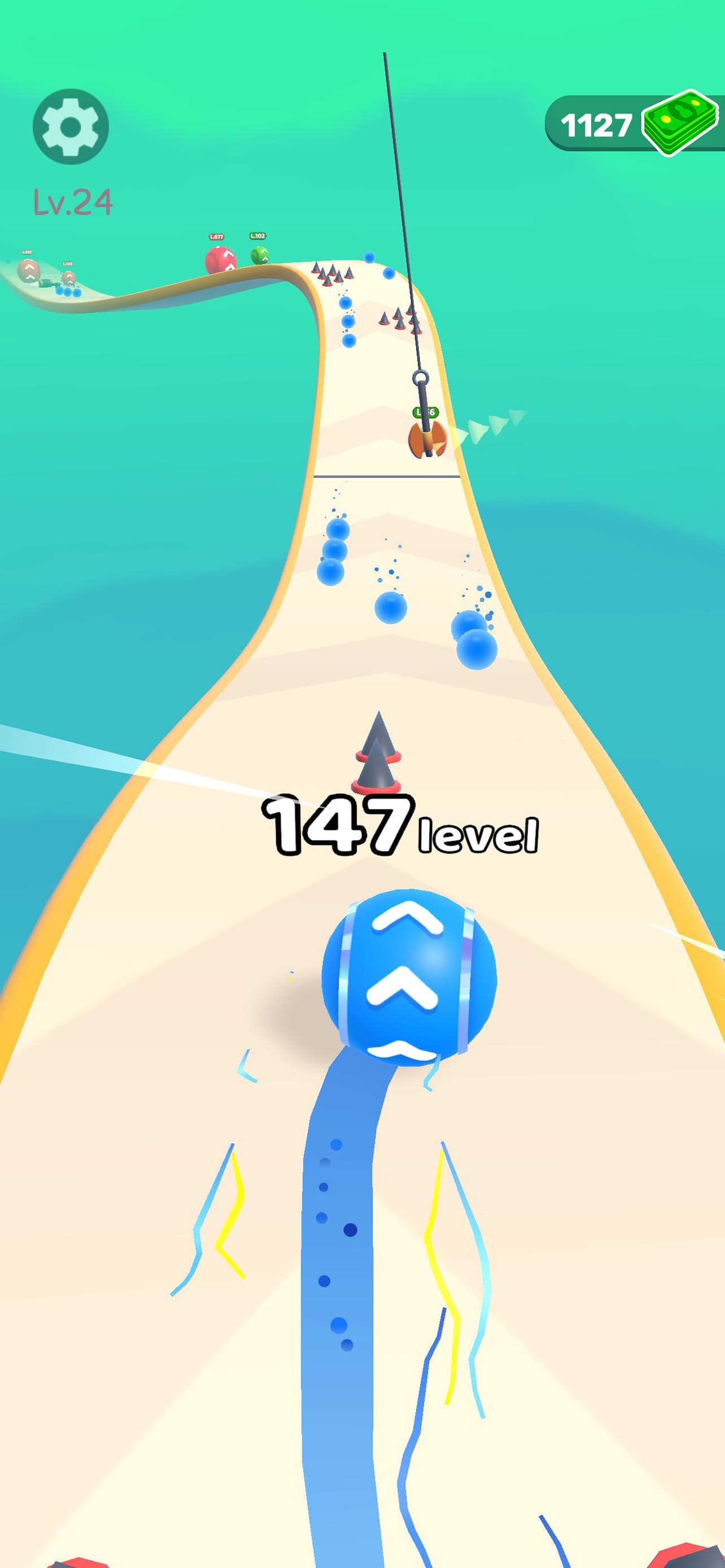 Level Up Balls! screenshot 1 - screenshot