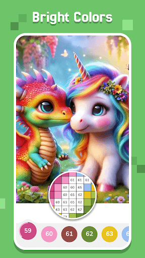 Pixel Coloring-Color by number screenshot 3 - screenshot