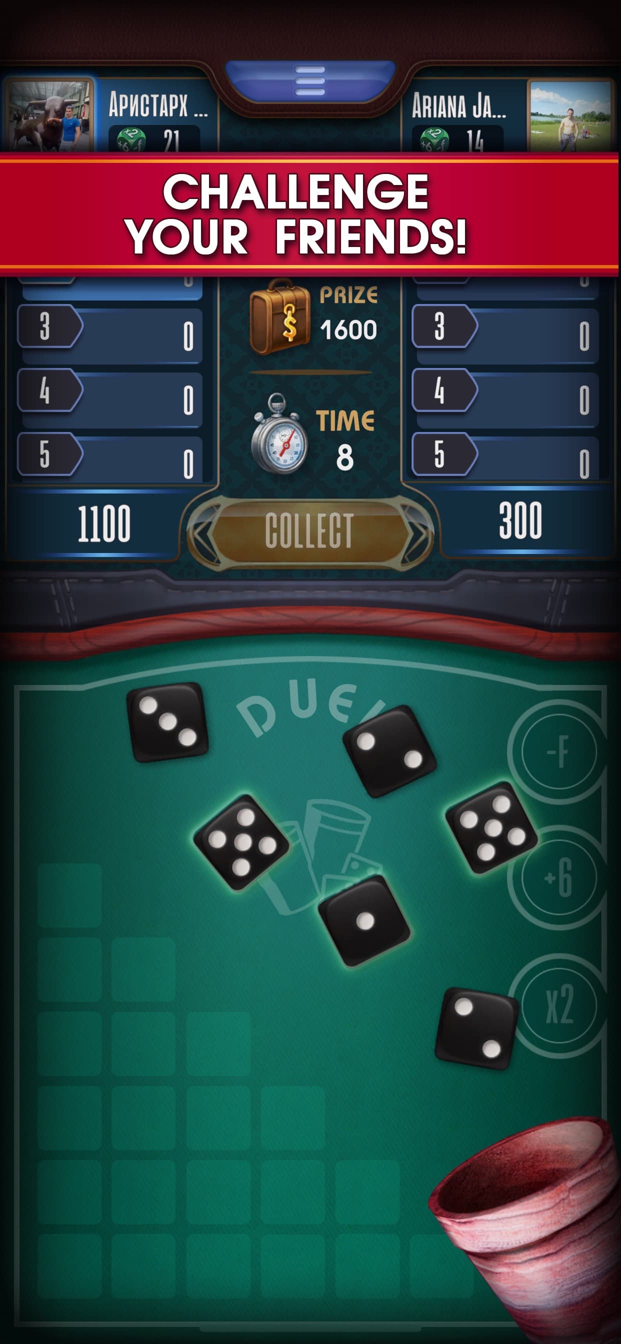 Farkle online -10000 Dice Game screenshot 3 - screenshot