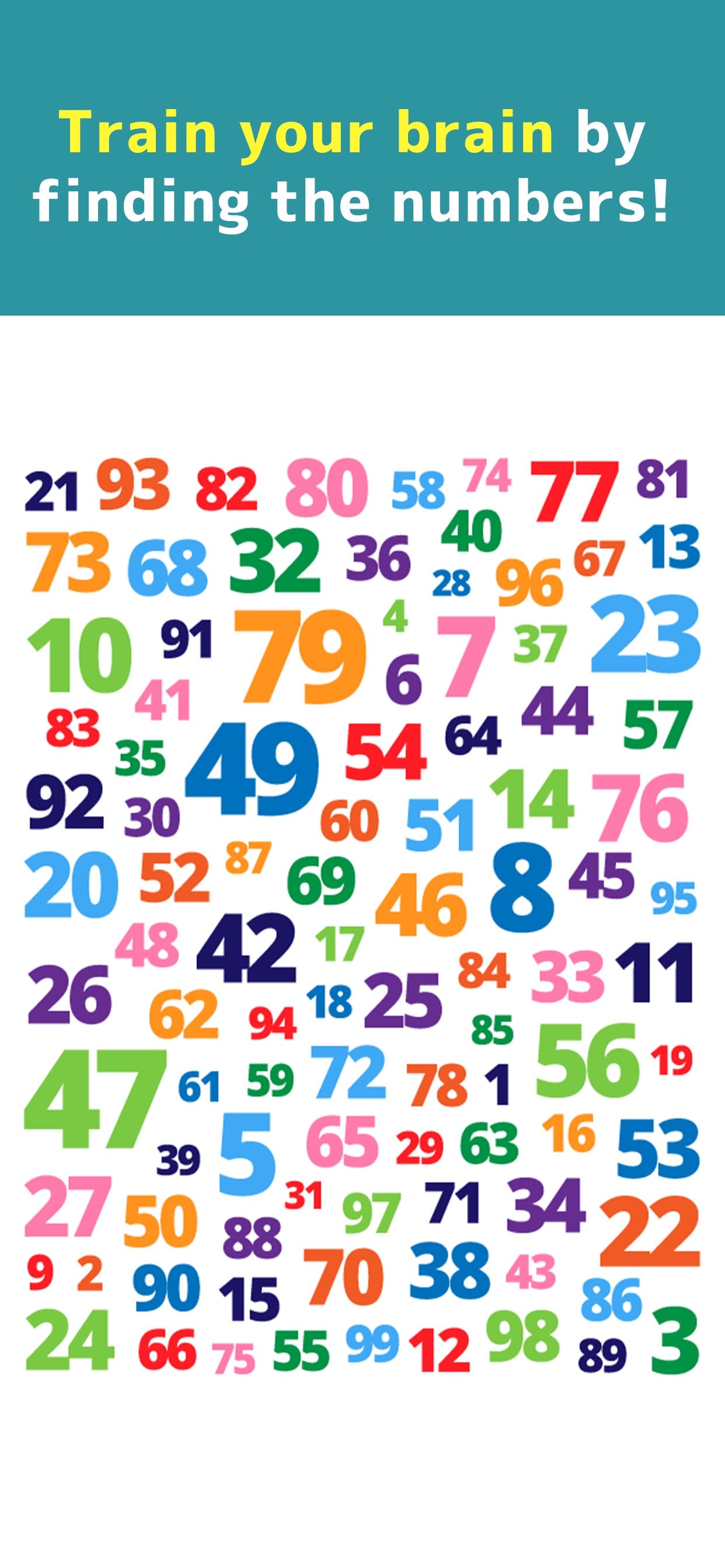 Find the Number!‐brain game screenshot 4 - screenshot