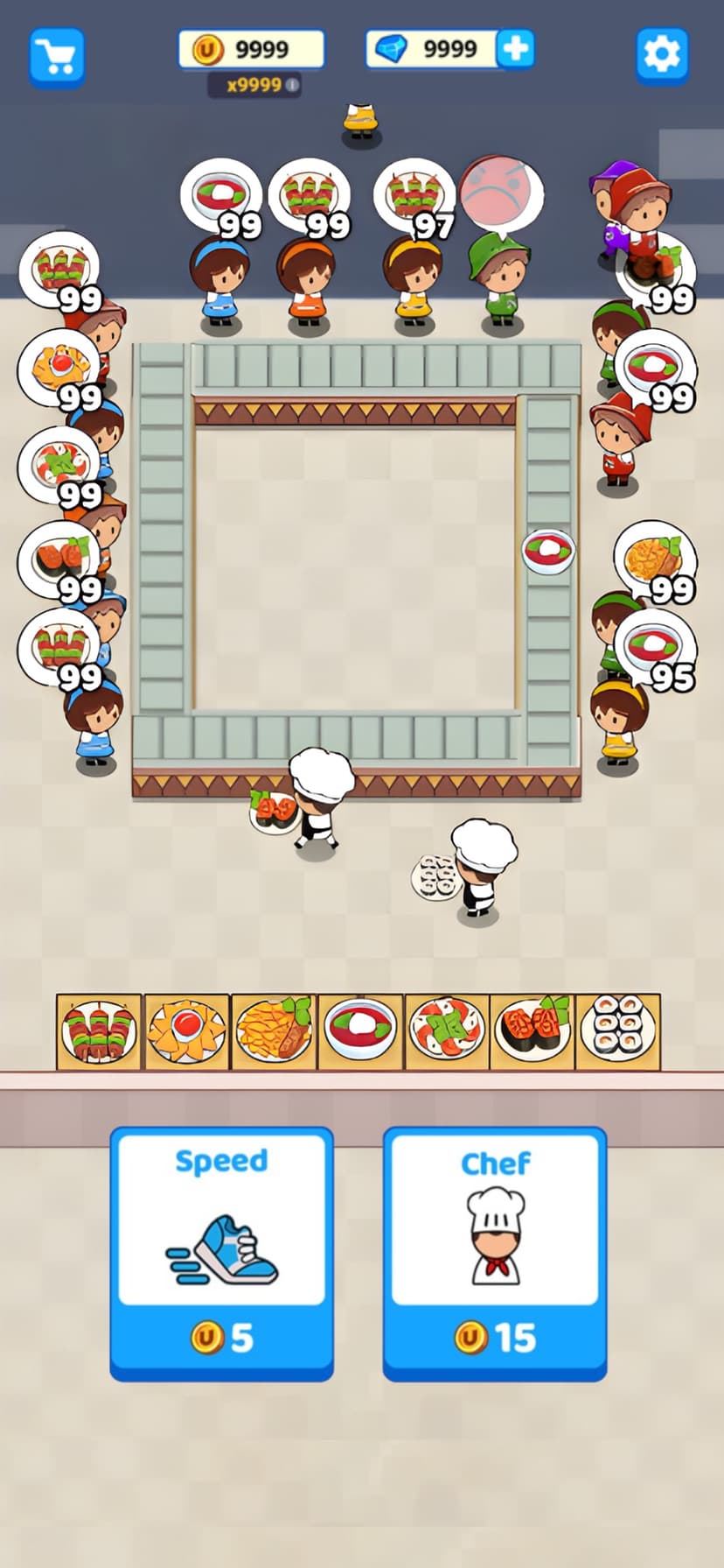 Food Fever: Idle Restaurant screenshot 6 - screenshot