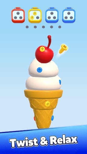 Screw Out 3D: Nut Sort Jam screenshot 1 - screenshot