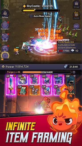 Self-Service Knight : idle RPG screenshot 18 - screenshot