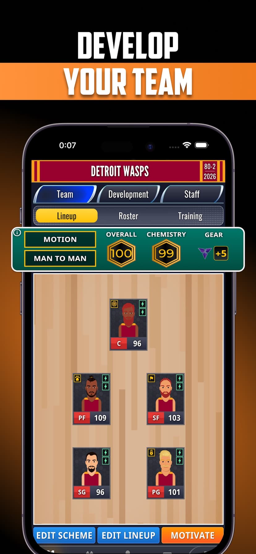 Ultimate Pro Basketball GM screenshot 3 - screenshot
