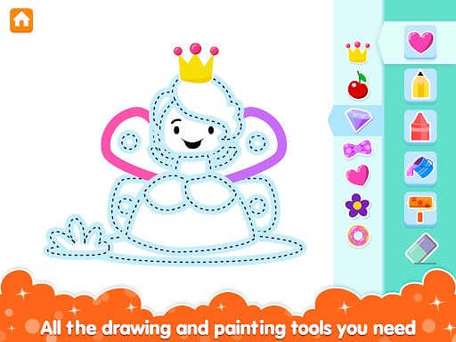 Coloring and Drawing For Girls screenshot 12 - screenshot