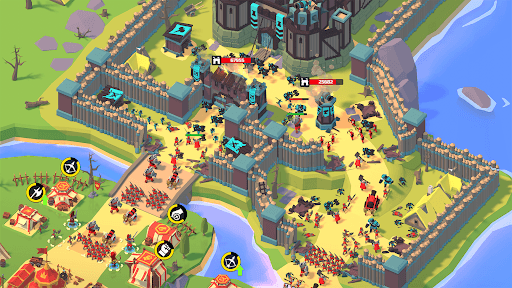 Idle Siege: War Tycoon Game screenshot 1 - screenshot