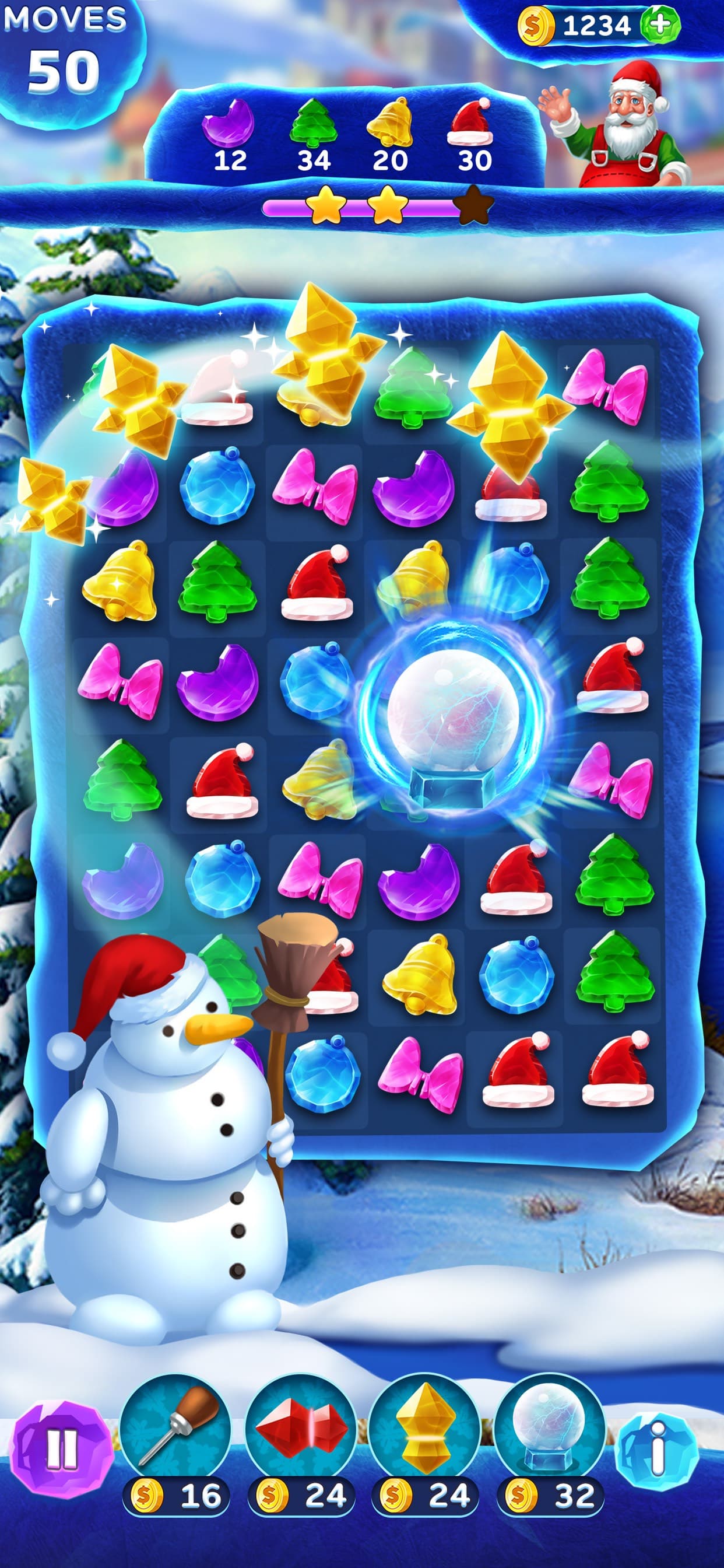 Christmas Frozen Swap screenshot 1 - screenshot