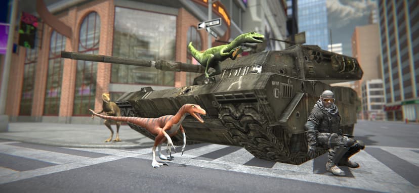 T-rex Simulator City World screenshot 6 - screenshot