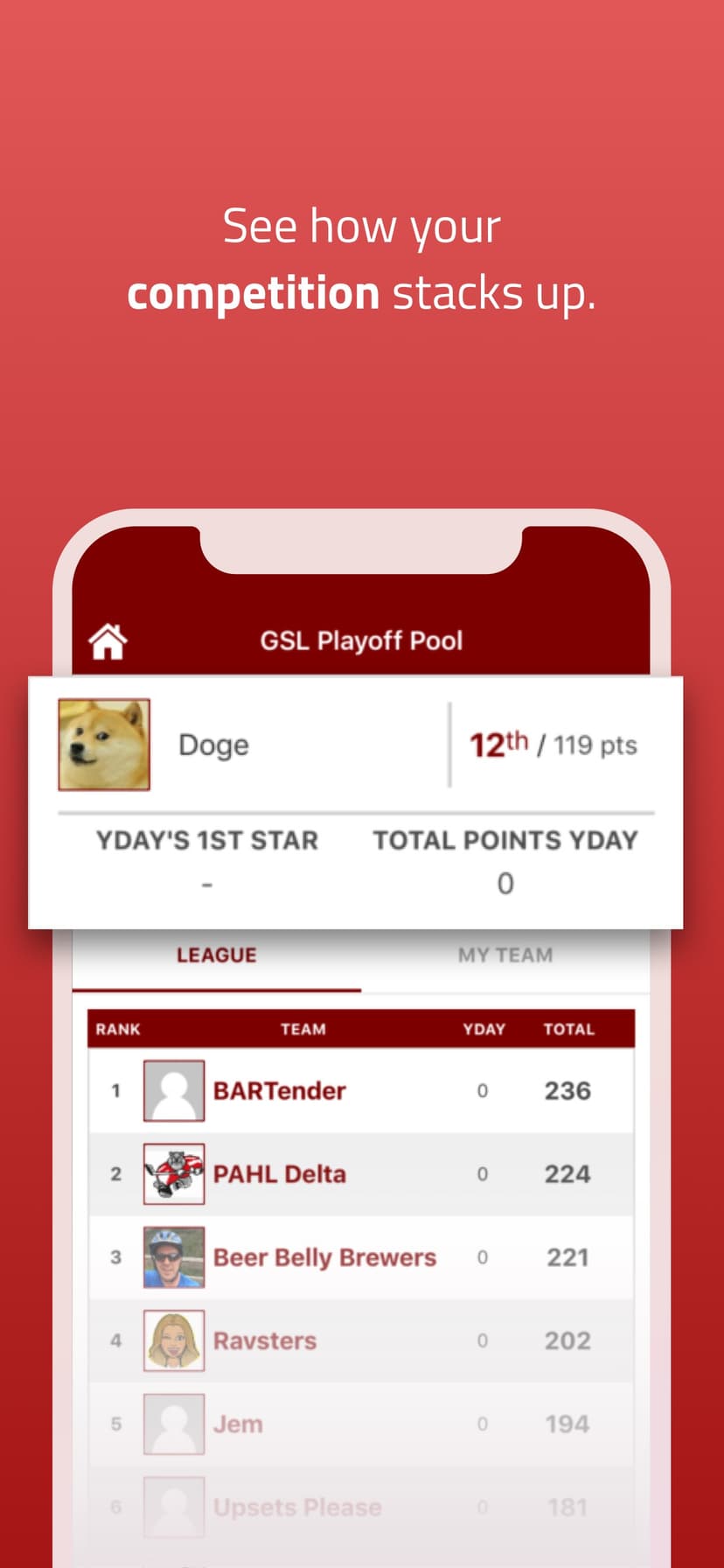 Officepools - Sports Pools screenshot 3 - screenshot
