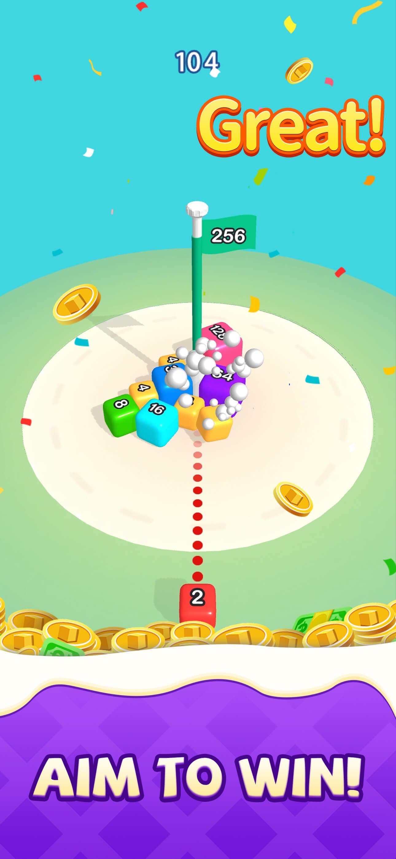 2048 Cube Guru: Number Match screenshot 4 - screenshot