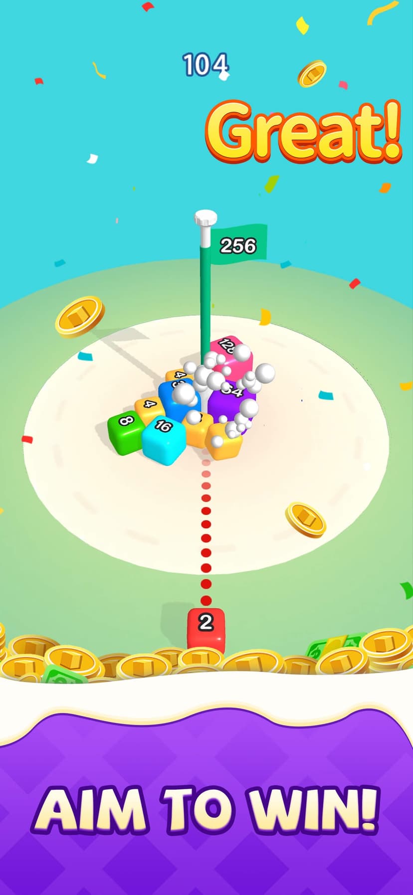 2048 Cube Guru: Number Match screenshot 4 - screenshot