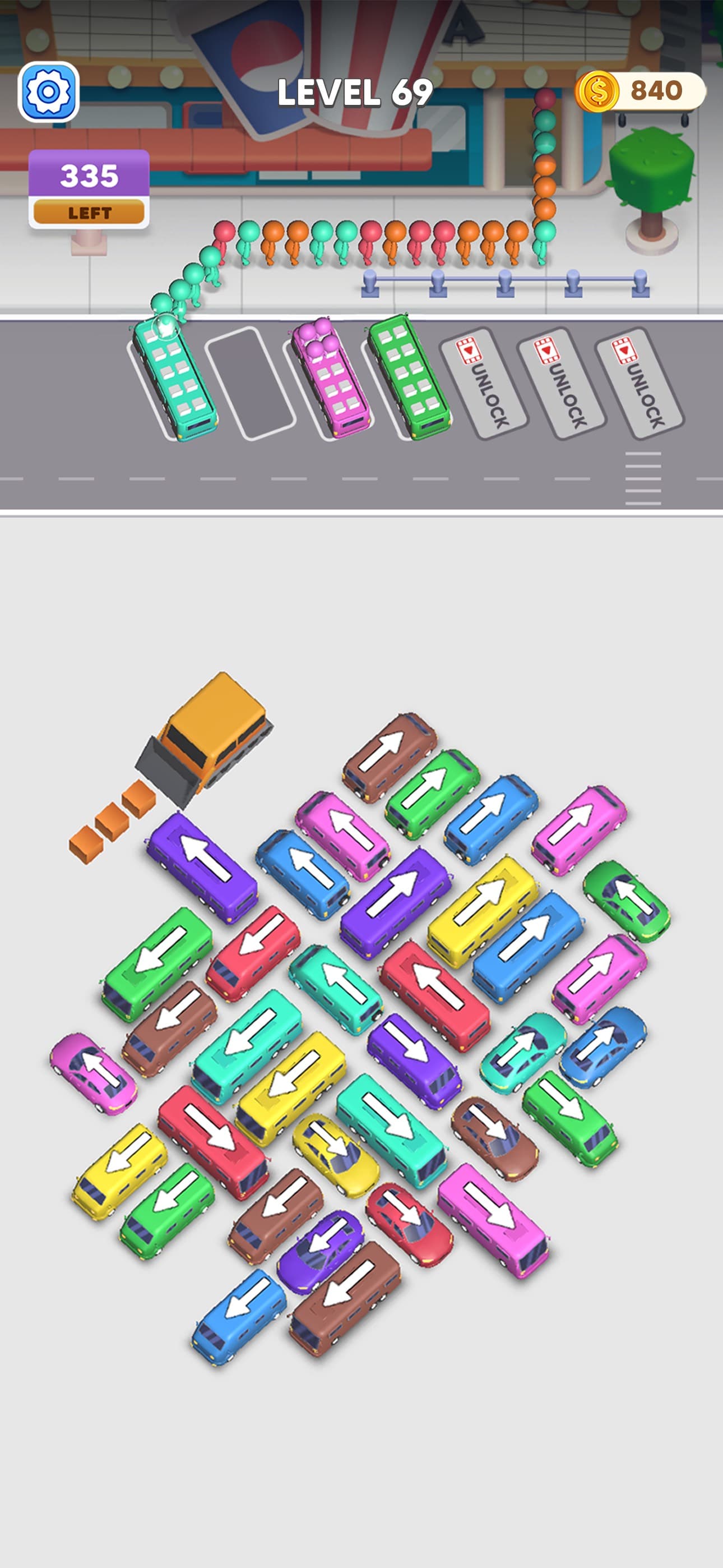 Bus Crazy: Jam Escape screenshot 6 - screenshot
