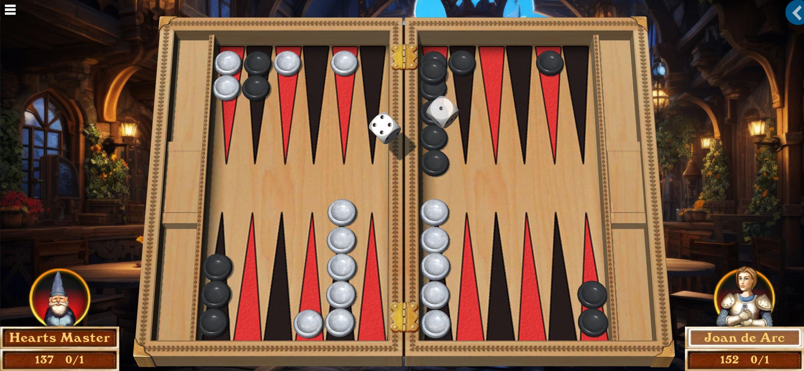 Hardwood Backgammon screenshot 2 - screenshot