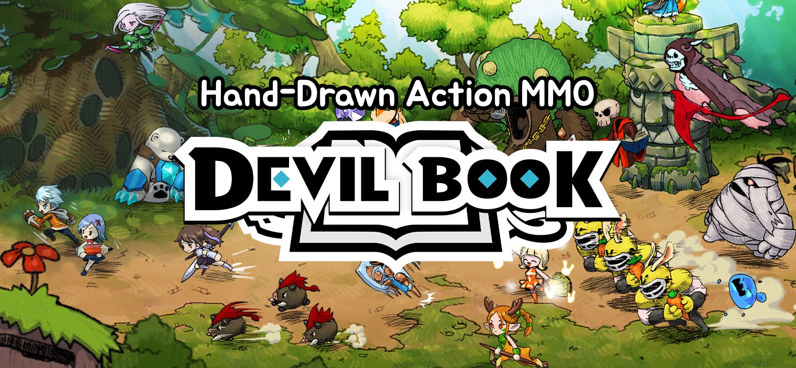 Devil Book: Hand-Drawn Action screenshot 1 - screenshot