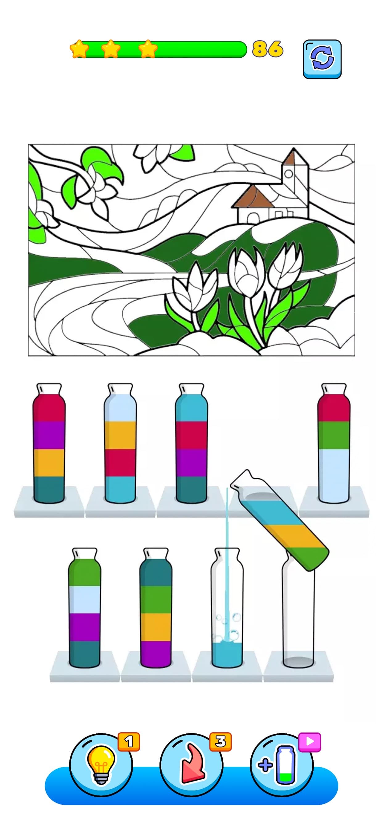 Sort Paint: Water Sorting Game screenshot 5 - screenshot