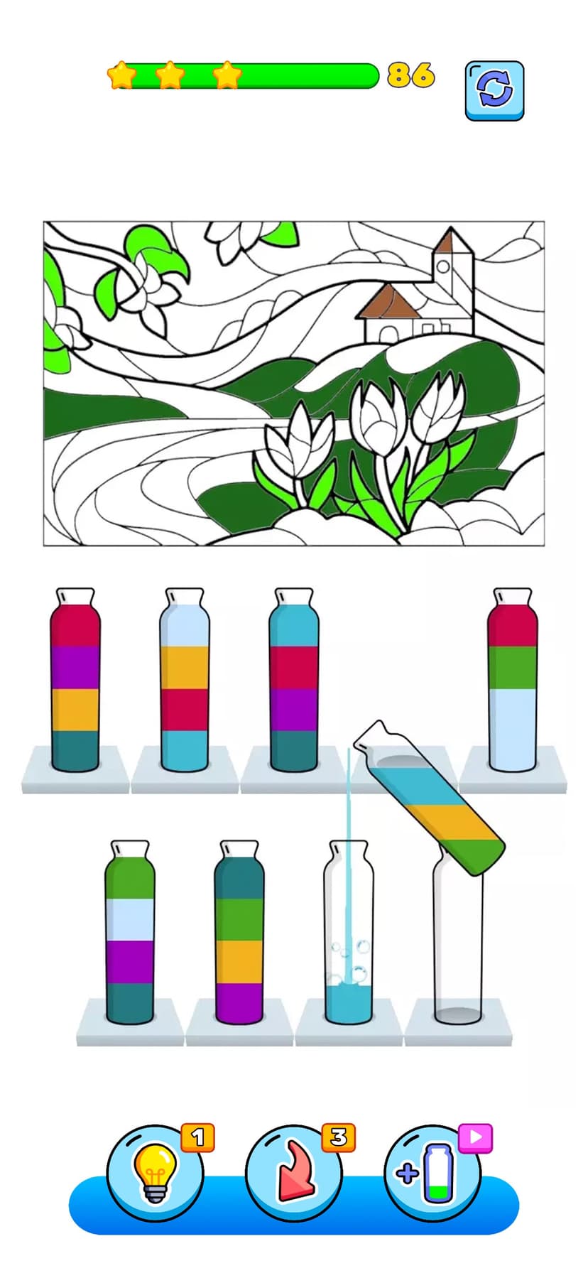 Sort Paint: Water Sorting Game screenshot 5 - screenshot