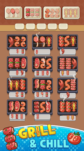 Skewer Jam: Food Sort Puzzle screenshot 1 - screenshot