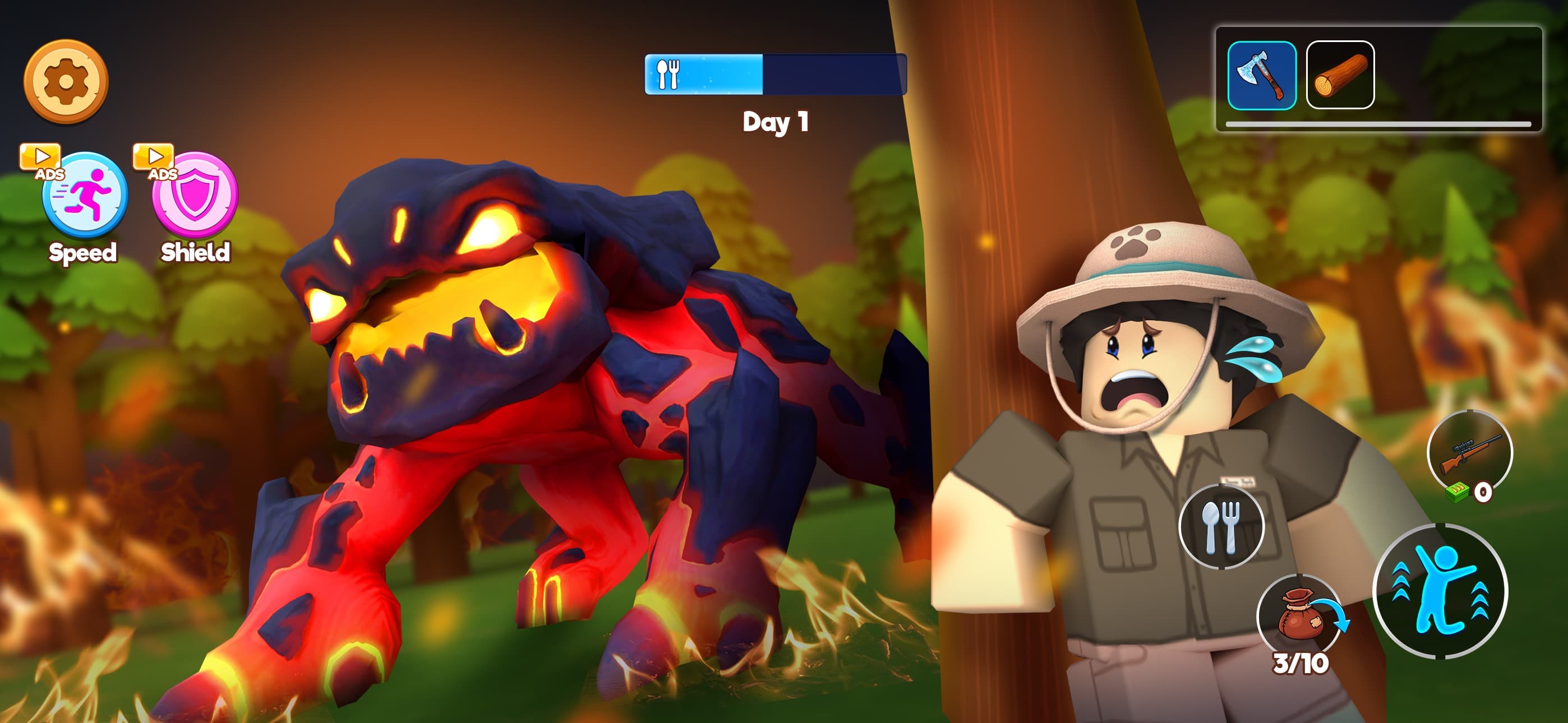 999 Nights Survive in Forest screenshot 2 - screenshot