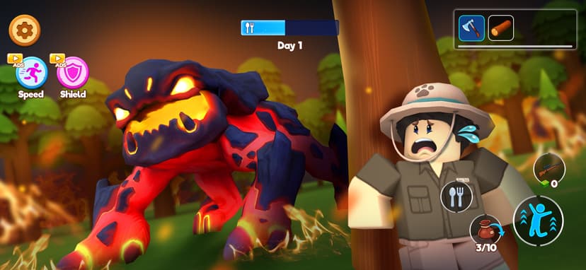 999 Nights Survive in Forest screenshot 2 - screenshot