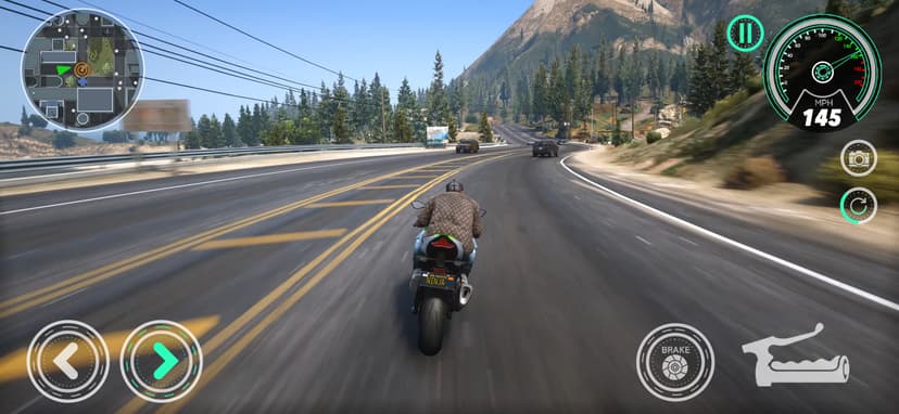 Metro Bike Rider Racing Games screenshot 1 - screenshot
