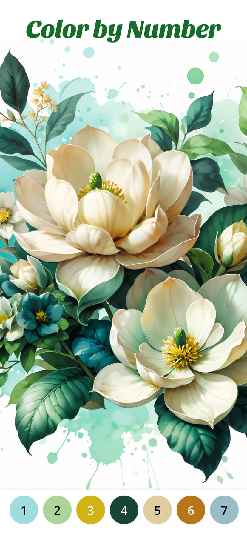 Color Aura: Paint by Number screenshot 1 - screenshot