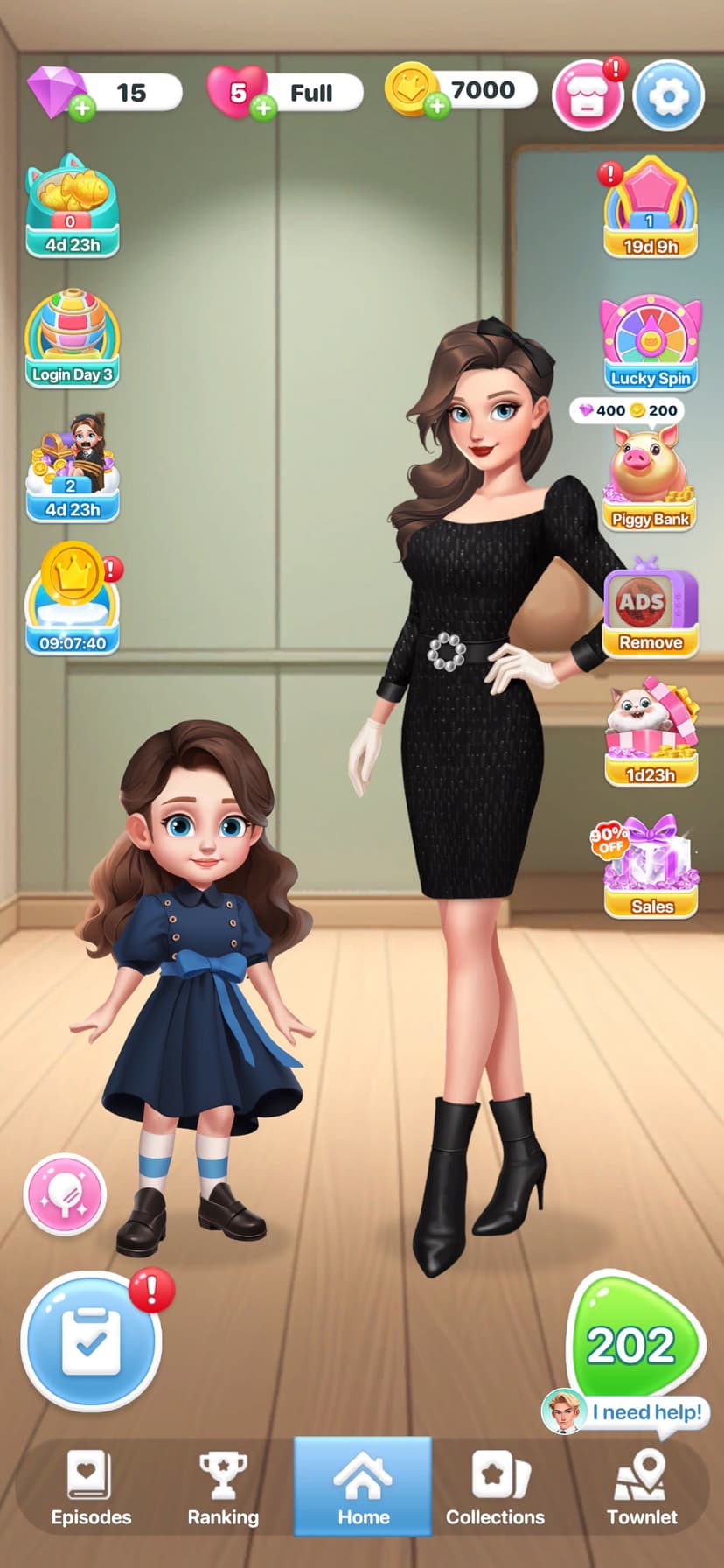 Beauty Tiles: Story & Makeover screenshot 7 - screenshot