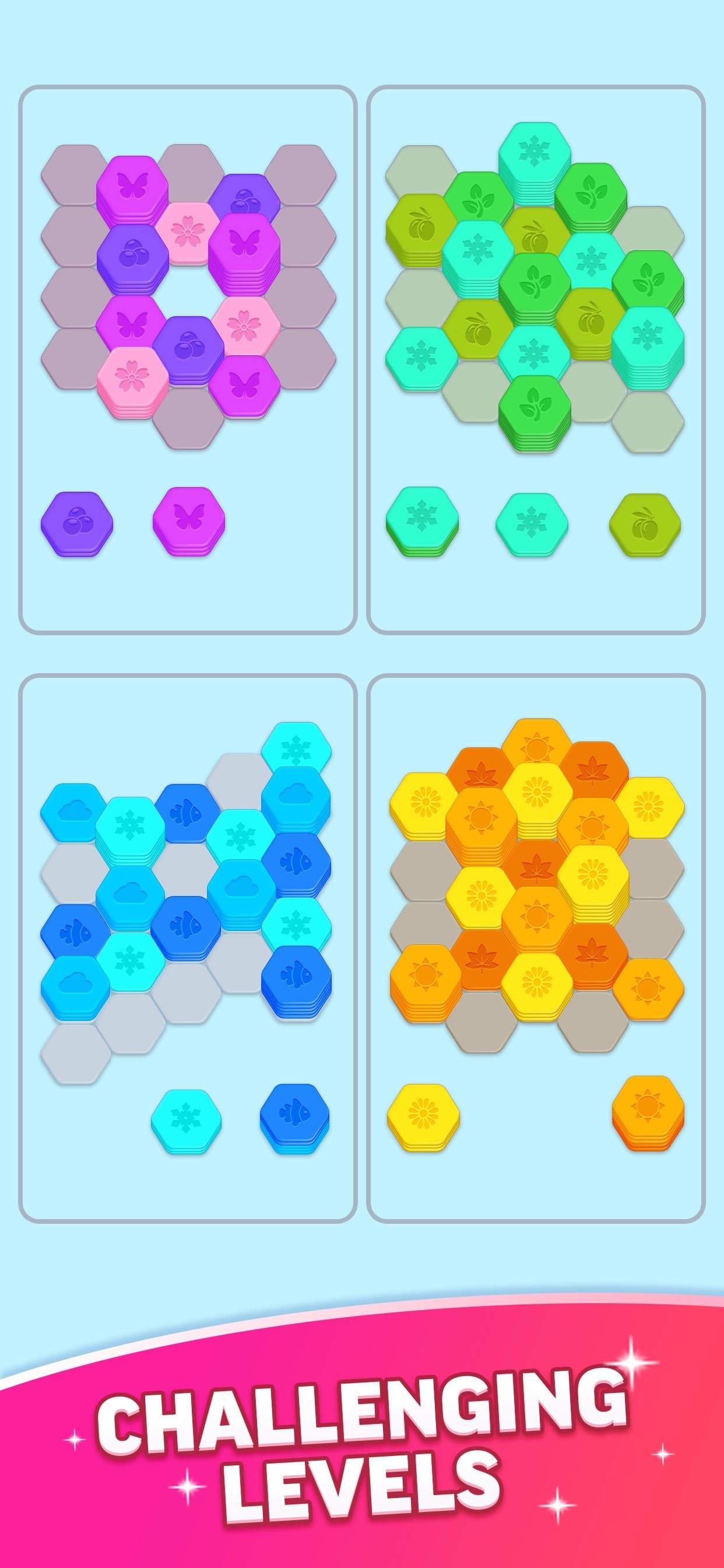 Hexa Sort Master: Merge Puzzle screenshot 6 - screenshot