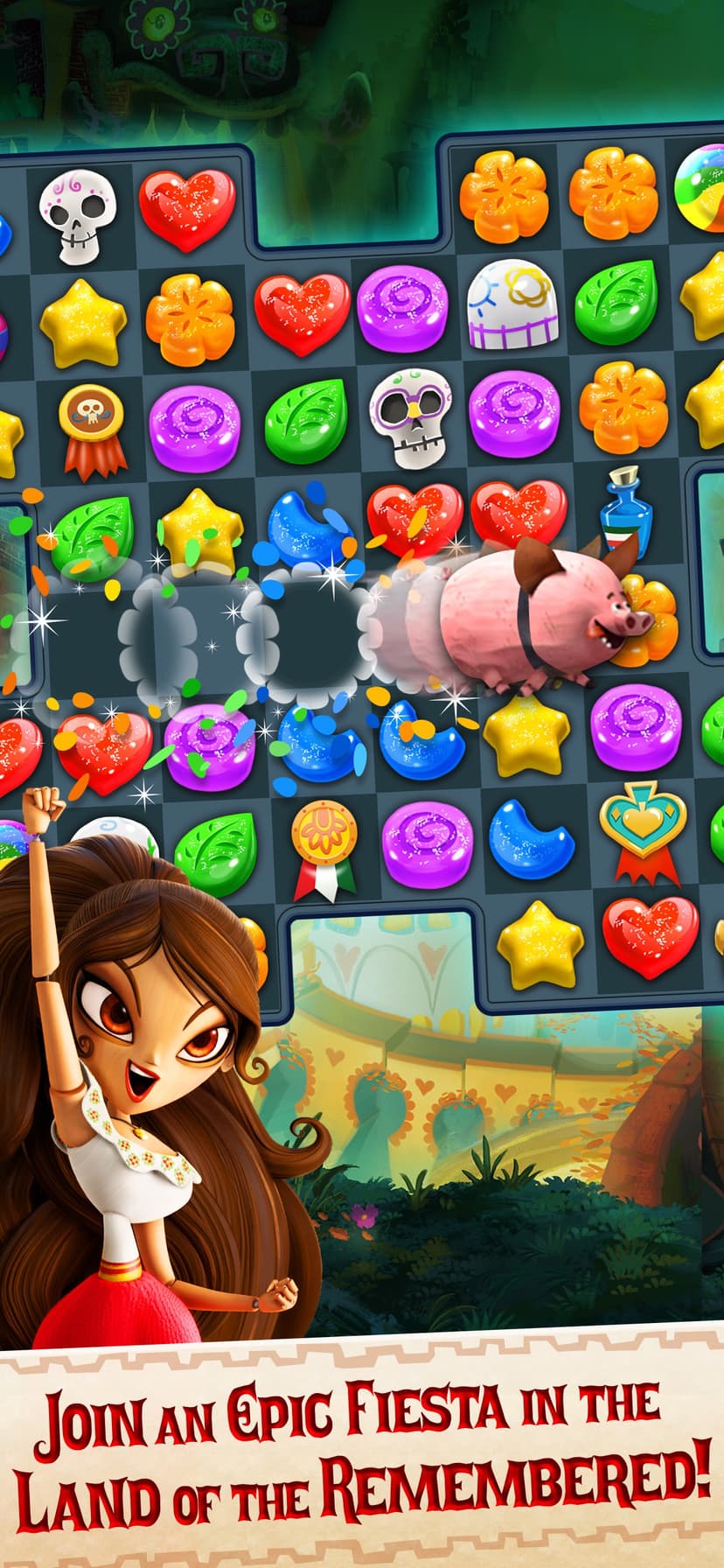 Sugar Smash: Book of Life screenshot 2 - screenshot
