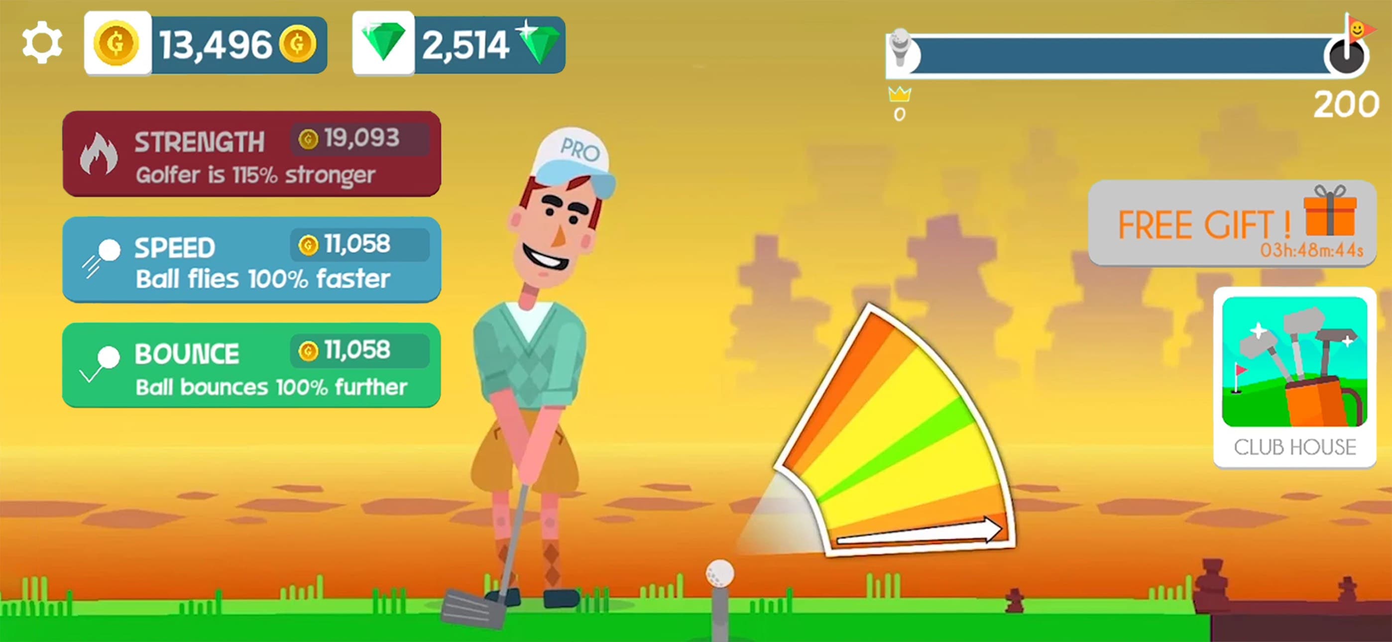 Golf Orbit: Perfect Swing screenshot 1 - screenshot