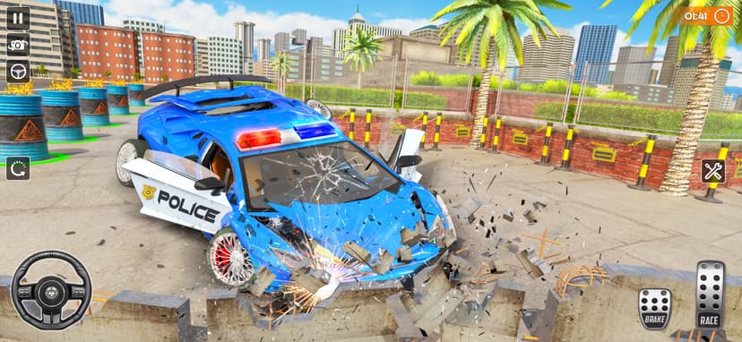 Police Chase Game: Car Crash screenshot 7 - screenshot